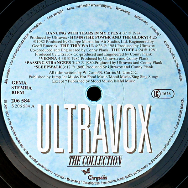 Ultravox – The Collection - Afbeelding 3