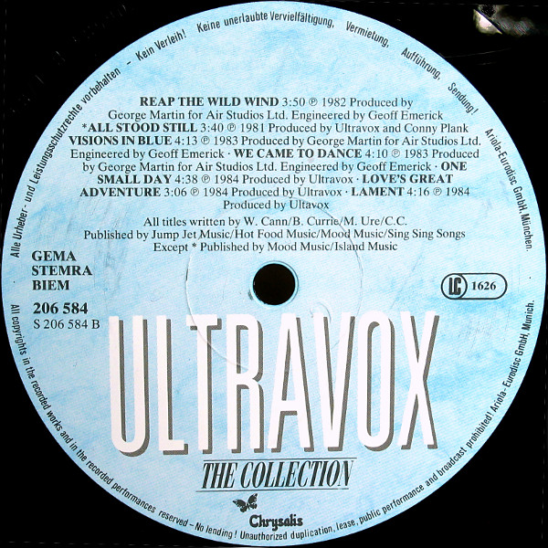 Ultravox – The Collection - Afbeelding 4