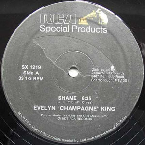 Evelyn "Champagne" King / Vicki Sue Robinson – Shame / Turn The Beat Around