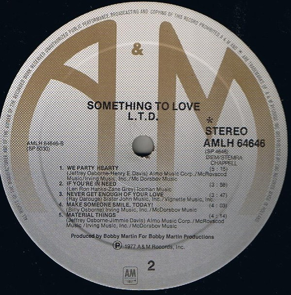 L.T.D. – Something To Love - Afbeelding 4