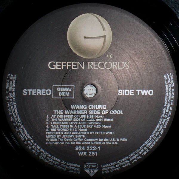 Wang Chung – The Warmer Side Of Cool - Afbeelding 4