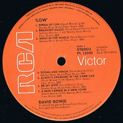 David Bowie – Low - Image 3