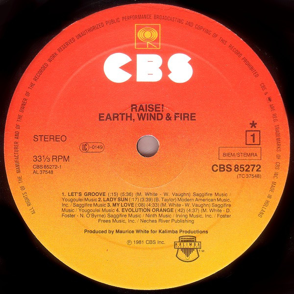 Earth, Wind & Fire – Raise! - Image 4